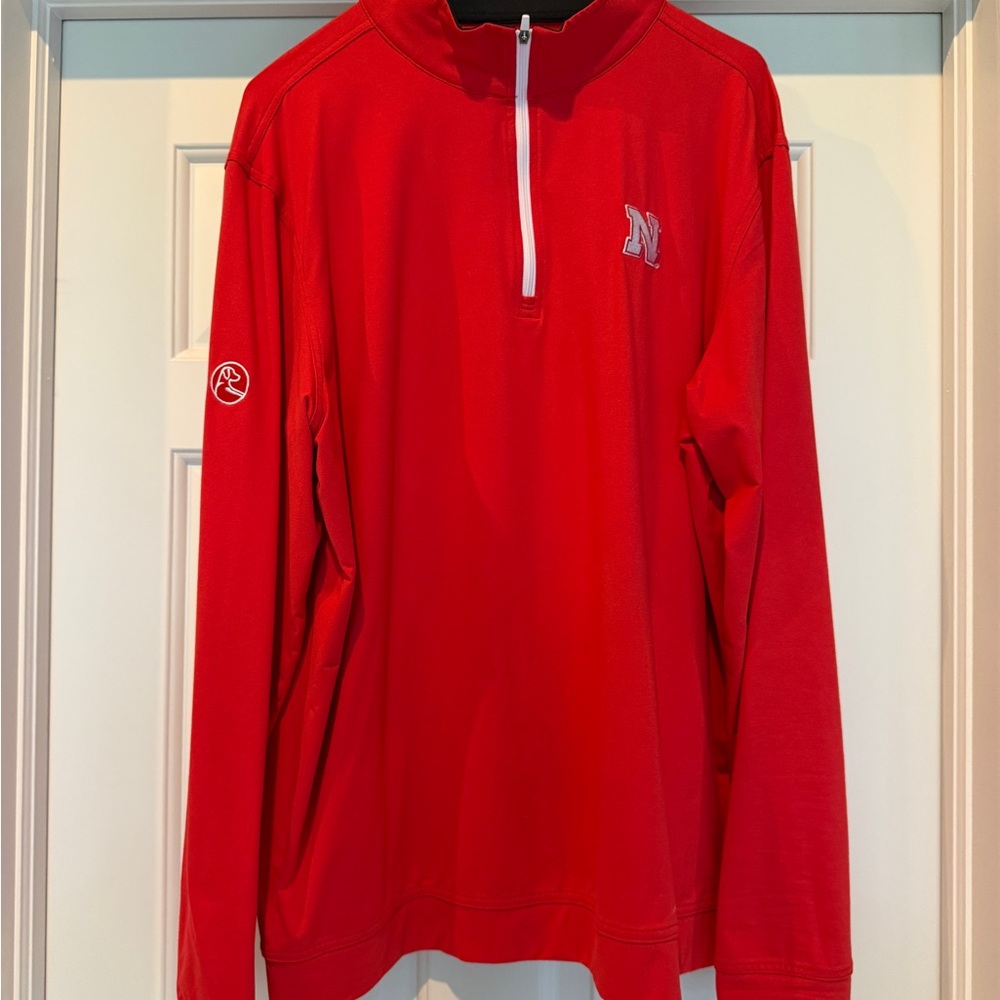 Rhoback Nebraska Quarter-Zip Performance Jacket